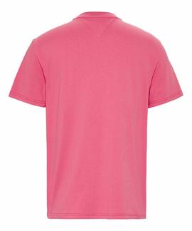 TJM TOMMY FLAG TEE LIGHT CERISE PINK