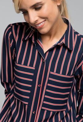 BLUSA M NEW YORK AZUL MARINO