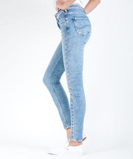 SCARLETT SKINNY FIT ZIP FLY FLAMINGO