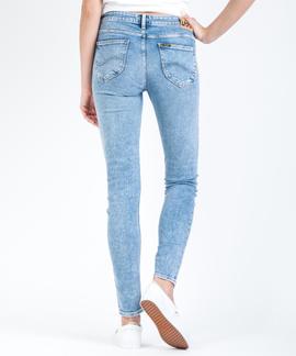 SCARLETT SKINNY FIT ZIP FLY FLAMINGO