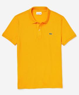 POLO LACOSTE SLIM FIT YZR NARANJA