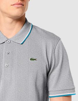 POLO LACOSTE SPORT S2G GRIS