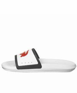 CROCO SLIDE TRI 3 CFA WHITE / NAVY / RED