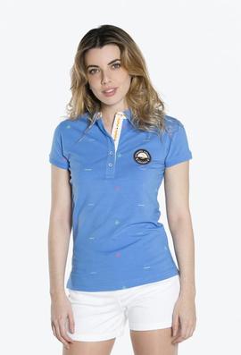 POLO M FANTASÍA ESCUDO AZUL