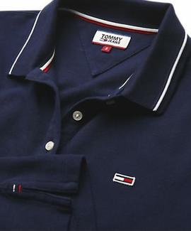 TJW TOMMY CLASSICS POLO BLACK IRIS