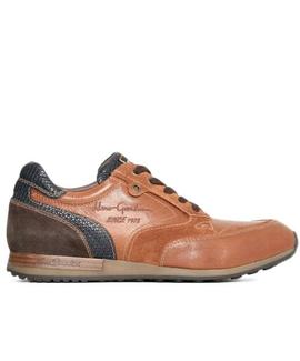 SNEAKER A705401U 329 COGNAC