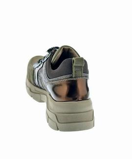 SNEAKER A909063D 510 VERDE KHAKI / COBRE