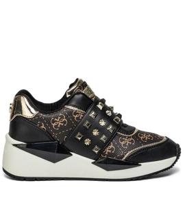 TINSEL ACTIVE LADY LEATHER LIK BLACK - BROWN