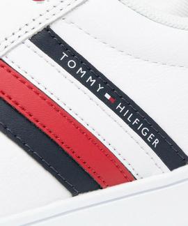 ESSENTIAL LEATHER CUPSOLE WHITE