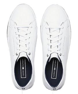 SEQUIN FOXING DRESS SNEAKER WHITE