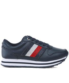 ZAPATILLAS TOMMY RETRO CRYSTAL SNEAKER MIDNIGHT