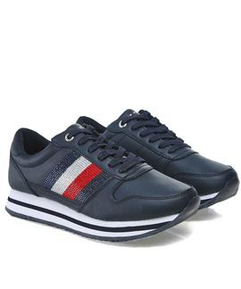 ZAPATILLAS TOMMY RETRO CRYSTAL SNEAKER MIDNIGHT