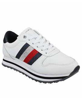 ZAPATILLAS TOMMY RETRO CRYSTAL SNEAKER WHITE