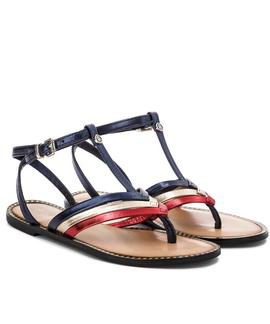 SANDALIAS TOMMY CORPORATE FLAT T-BAR SANDAL RWB