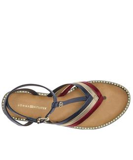 SANDALIAS TOMMY CORPORATE FLAT T-BAR SANDAL RWB