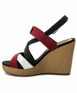 SANDALIA TOMMY ICONIC ELENA SANDAL HARDWARE RWB