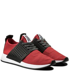 ZAPATILLAS TOMMY JEANS KNIT SNEAKER TANGO RED