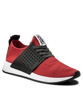 ZAPATILLAS TOMMY JEANS KNIT SNEAKER TANGO RED