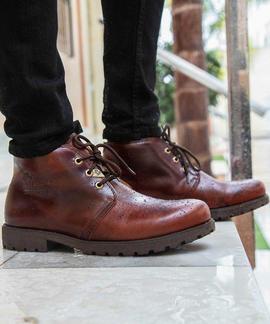 BOTA PANAMA C11 PULL UP BARK / CUERO