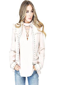 KERRIE JACKET PINK IVORY