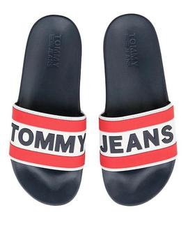 CHANCLAS TOMMY JEANS CORE POOLSLIDE BLACK IRIS