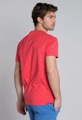 CAMISETA H FANTASIA ANCLAS CORAL