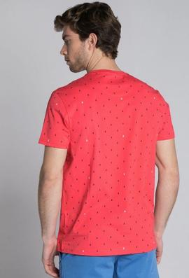 CAMISETA H FANTASIA ANCLAS CORAL