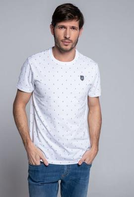 CAMISETA H FANTASIA ANCLAS BLANCO