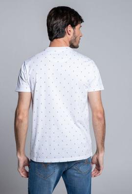 CAMISETA H FANTASIA ANCLAS BLANCO