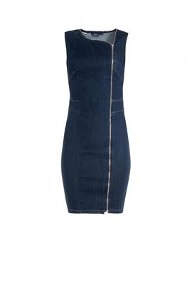 VESTIDO SECRET SLIM FIT EN DENIM AZUL