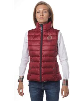 CHALECO ACOLCHADO M CABALLO LADIES BURDEOS