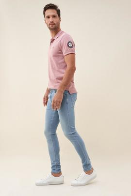 KURT SUPER SKINNY FIT LOW WAIST EN DENIM AZUL