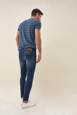 KURT SUPER SKINNY FIT LOW WAIST EN DENIM AZUL