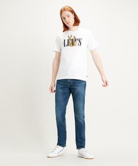 GRAPHIC CREWNECK TEE SSNL SERIF WHITE