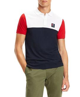 COLORBLOCK SLIM FIT POLO SKY CAPTAIN / MULTI