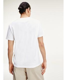 TJM PRINTED TOMMY LOGO TEE WHITE