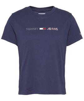 TJM AMERICANA LOGO TEE TWILIGHT NAVY