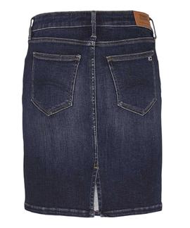 CLASSIC DENIM SKIRT KNOX DARK BLUE STRETCH