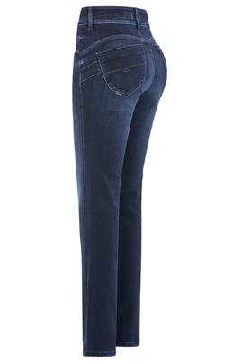 PANTALÓN VAQUERO SECRET SLIM HIGH RISE PUSH IN EN DENIM AZUL