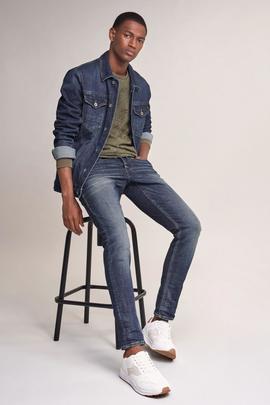 CLASH SKINNY FIT PREMIUM WASH CON GATEADOS