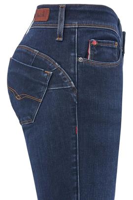 WONDER PUSH UP SKINNY FIT EN DENIM AZUL THERMOLITE