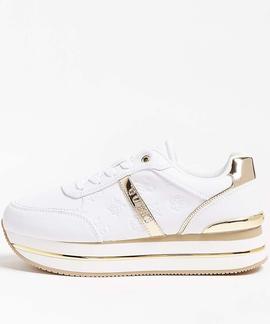 DAFNEE ACTIVE LADY LEATHER LIKE WHITE