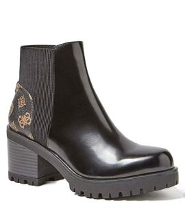 BOTIN GUESS BRIA LOGO PEONY BLACK MULTI