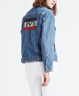 EXBOYFRIEND TRUCKER RELAXED FIT LEVIS LOVE