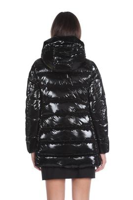 CHAQUETA DE PLUMAS ALBERT CON CAPUCHA NEGRA