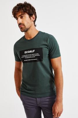 NATAL PATCH ECOALF T-SHIRT MAN 121 KOREAN GREEN