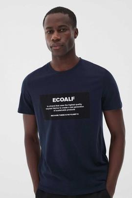 NATAL PATCH ECOALF T-SHIRT MAN 160 NAVY