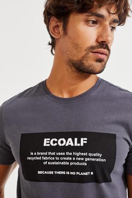 NATAL PATCH ECOALF T-SHIRT MAN 299 CAVIAR