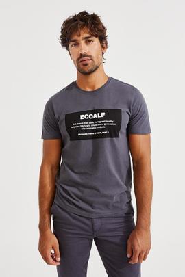 NATAL PATCH ECOALF T-SHIRT MAN 299 CAVIAR