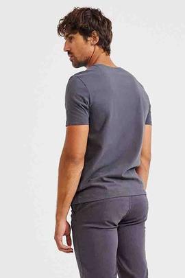 NATAL PATCH ECOALF T-SHIRT MAN 299 CAVIAR